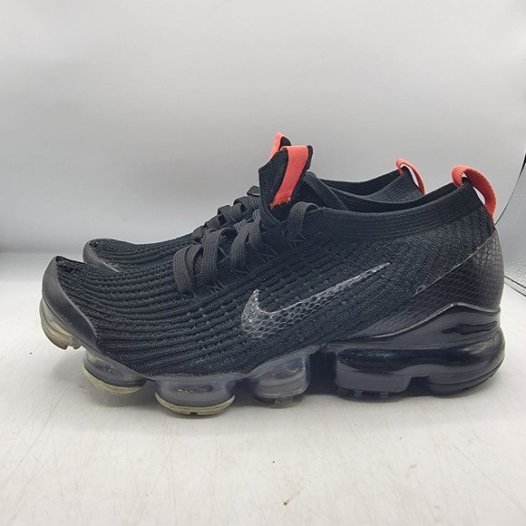 Nike Air VaporMax 3 Mens 7.5 Black Sneaker Shoes Athletic Outdoors AJ6900-023 main image 9